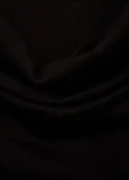Top Gigi Negro Talla M Mujer Mango