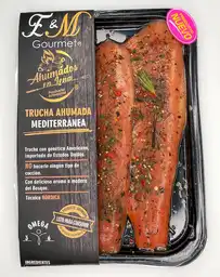 E&M Trucha Ahumada Mediterráneo Gourmet 