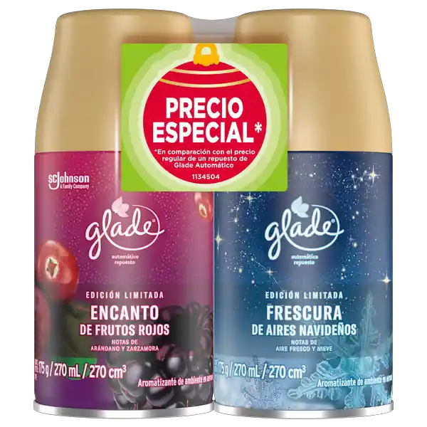 Glade Automático Edición Limitada 2 Repuestos