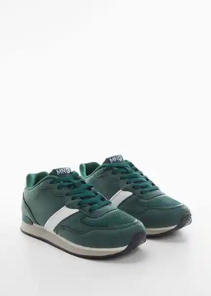 Zapatos Deportiva Airag Verde Talla 33 Niños Mango