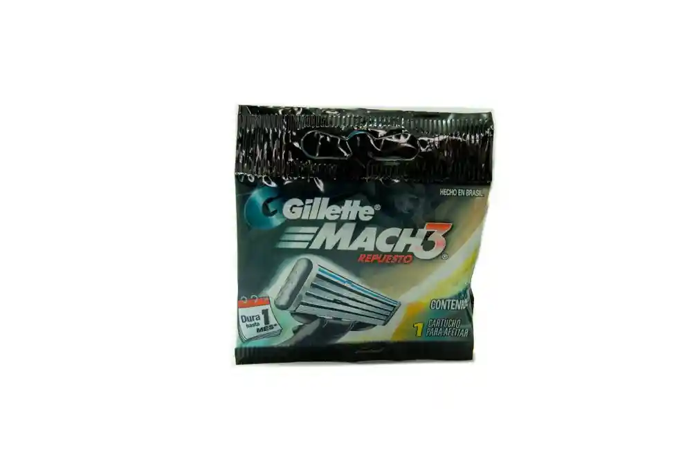 Gillette Mach3 Repuesto Cartucho para Afeitar