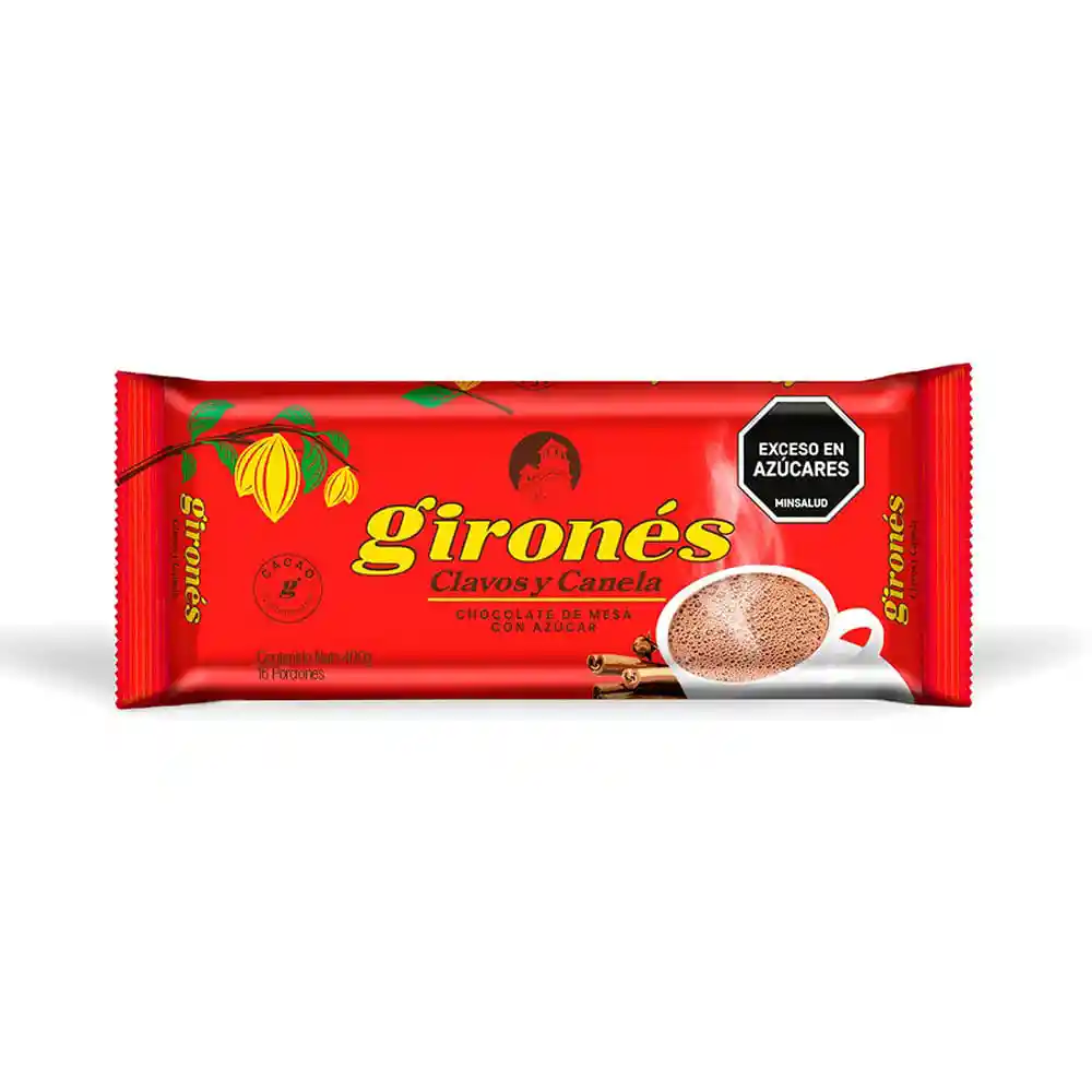 Chocolate Girones Clavos Canela