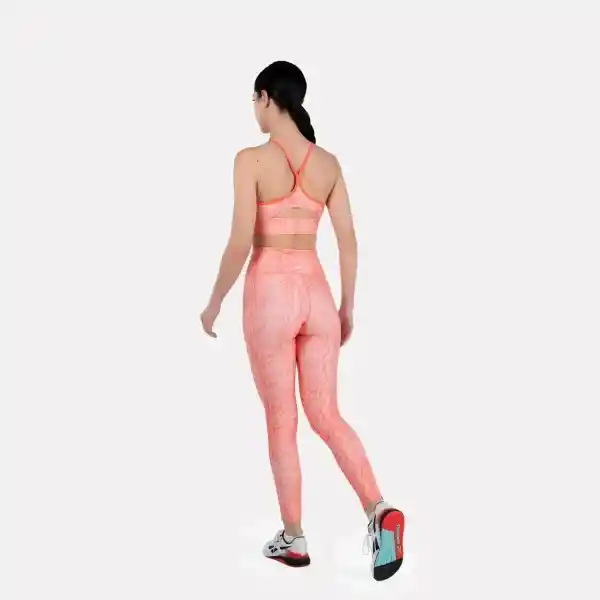 Reebok Top Id Train Aop Para Entrenamiento Mujer Rosado Talla XS