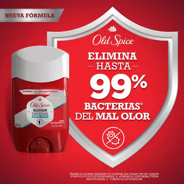 Desodorante Antitranspirante Hombre Old Spice Barra Extreme Protect 50 g