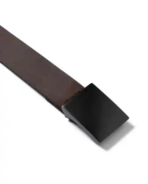 Correa Plaque Masculino Café Ahumado Medio Talla 30 Chevignon