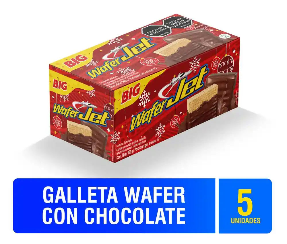 Chocolatina Jet Bigwafer (360 Gr)