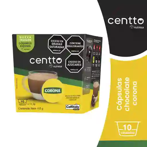 Centto Chocolate de Mesa Corona Cápsula