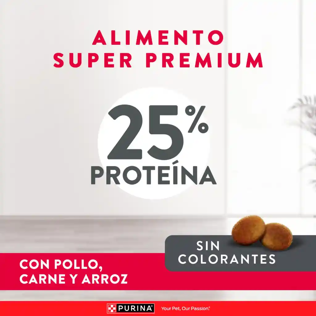 Comida para perros EXCELLENT ADULT Razas Pequeñas x 3 kg