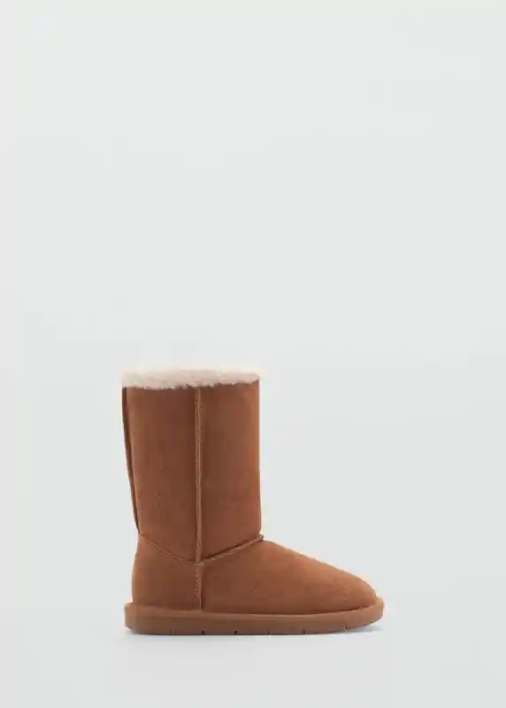 Botas Zoe Camel Talla 34 Niñas Mango