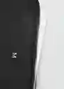 Funda G Melón Negro Talla 99 Mujer Mango