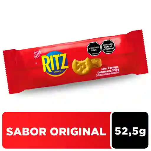 Ritz Galletas Saladas Rollo Sabor Original  52,5Gr