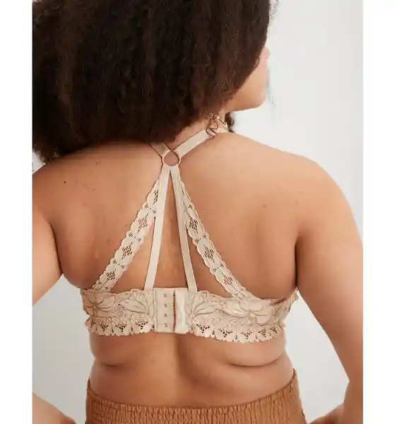 Brasier Bralette Aerie Beige T. Medium American Eagle