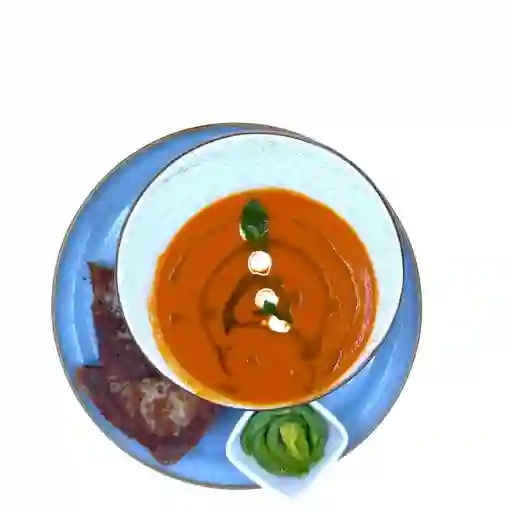 Sopa de tomate san marzano