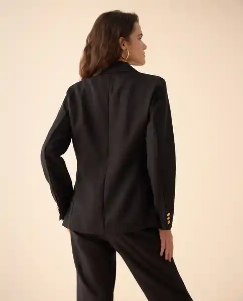 Chaqueta Negro Puro Ultraoscuro Talla M 421G209 Esprit