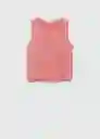 Top Bosco-H Rosa Pastel Talla XS Mujer Mango