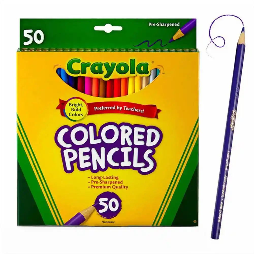 Set 50 Lápices de Colores 684050
