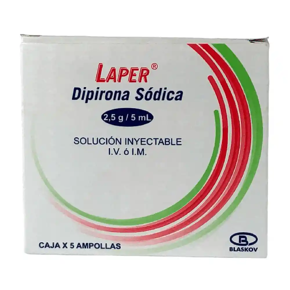 Laper Blaskov 2.5mg/ 5 Ml Solución Inyectable