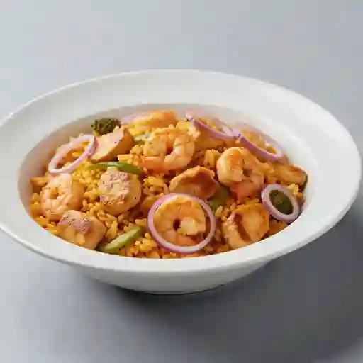 Arroz Con Pollo Camaron Entero