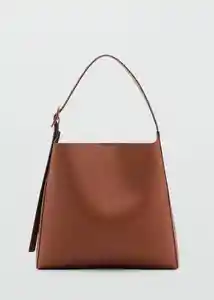 Bolso G Winnie Cuero Talla 99 Mujer Mango