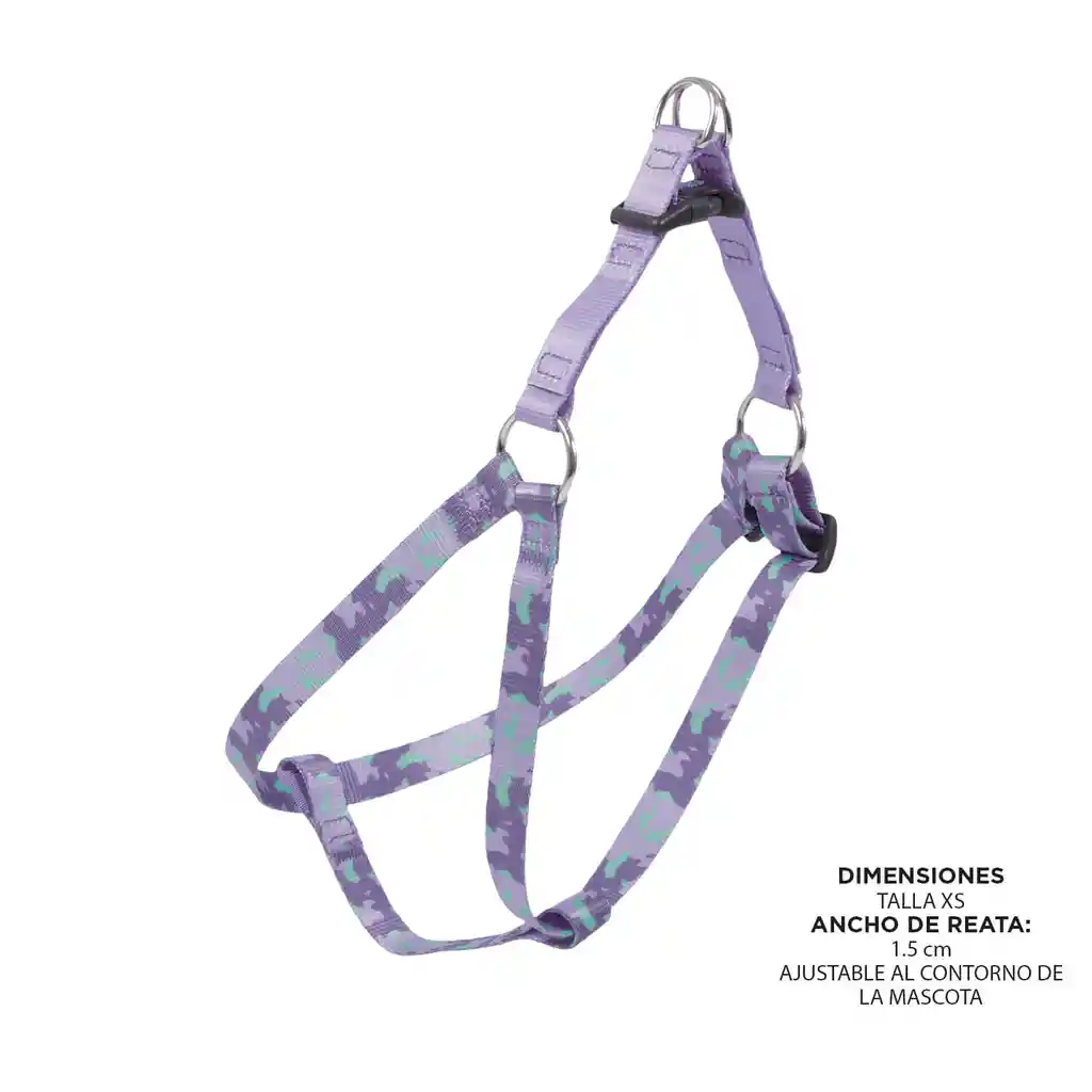 Arnés Para Perro Brunno Xl Morado