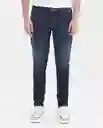 Jean Súper Slim- Rider Azul Clásico Oscuro Talla 32/32 Chevignon