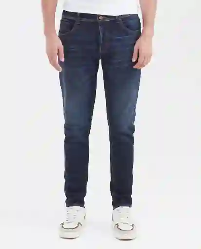 Jean Súper Slim- Rider Azul Clásico Oscuro Talla 32/32 Chevignon