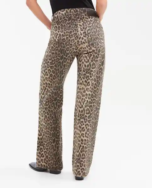 Jean Cosmo Femenino Beige Albarizo Medio Talla 10 Chevignon