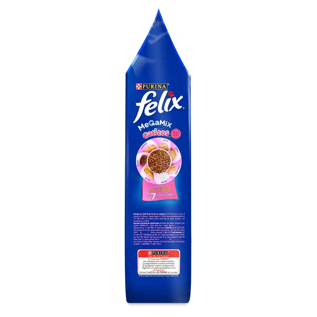 Comida para Gatitos Purina Felix Megamix x 500gr