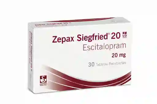 Siegfried Zepaxescitalopram (20 Mg) Antidepresivo
