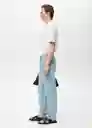 Jean Bob Tejano Claro Talla 44 Hombre Mango