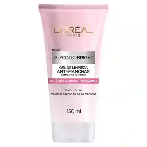 Gel Limpiador Antimanchas Ácido Glicólico L'Oréal Paris 150ml