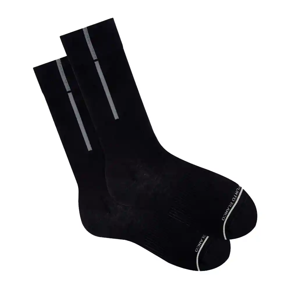 Medias Casual Largo Trad Masculino Pazi Punto Blanco