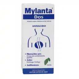 Antiácido Mylanta Dos Menta X 240 Ml