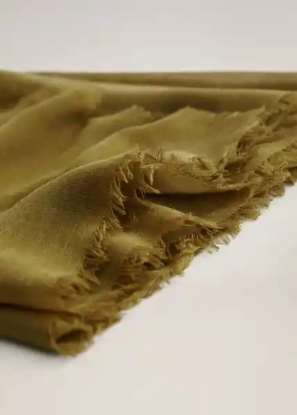 Mango Fular Cozy Oliva