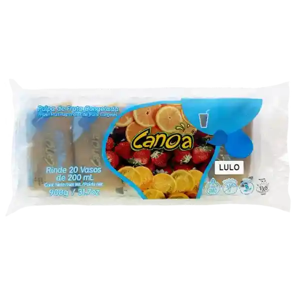 Canoa Pulpa de Fruta Lulo