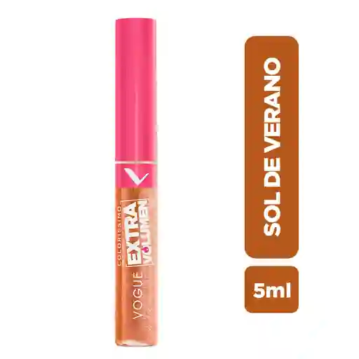 Labial Líquido Colorissimo Extra Volumen Sol De Verano Vogue 5 Ml