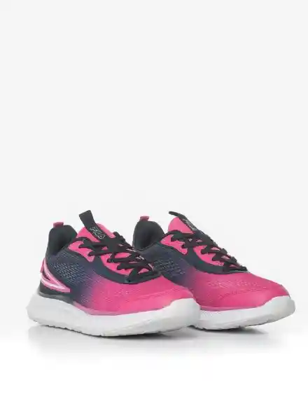 Fila Tenis Mujer Color Azul Fucsia Talla 39