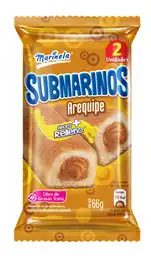 Submarinos Pastelito Relleno de Arequipe