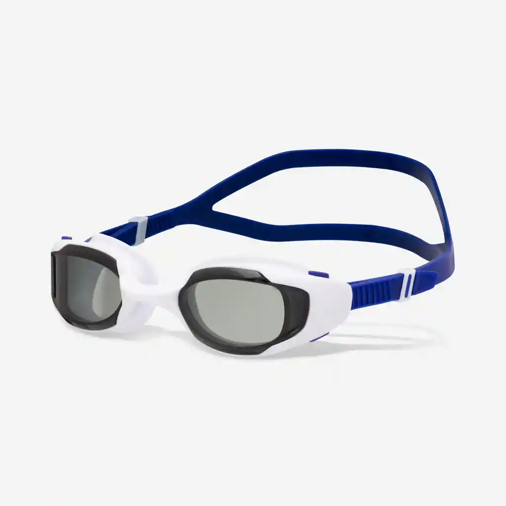 Gafas de Natación Con Lentes Ahumados Para Adultos Spirit - Blanco/azul
