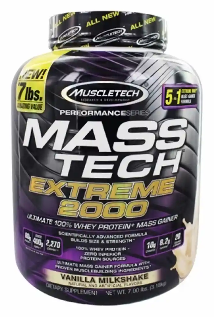 MUSCLETECHProteina Mass Tech Extreme 2000 Vainilla
