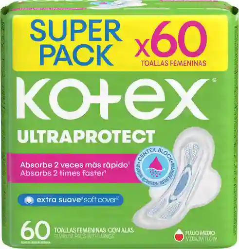 Toallas Femeninas Kotex Ultraprotect  