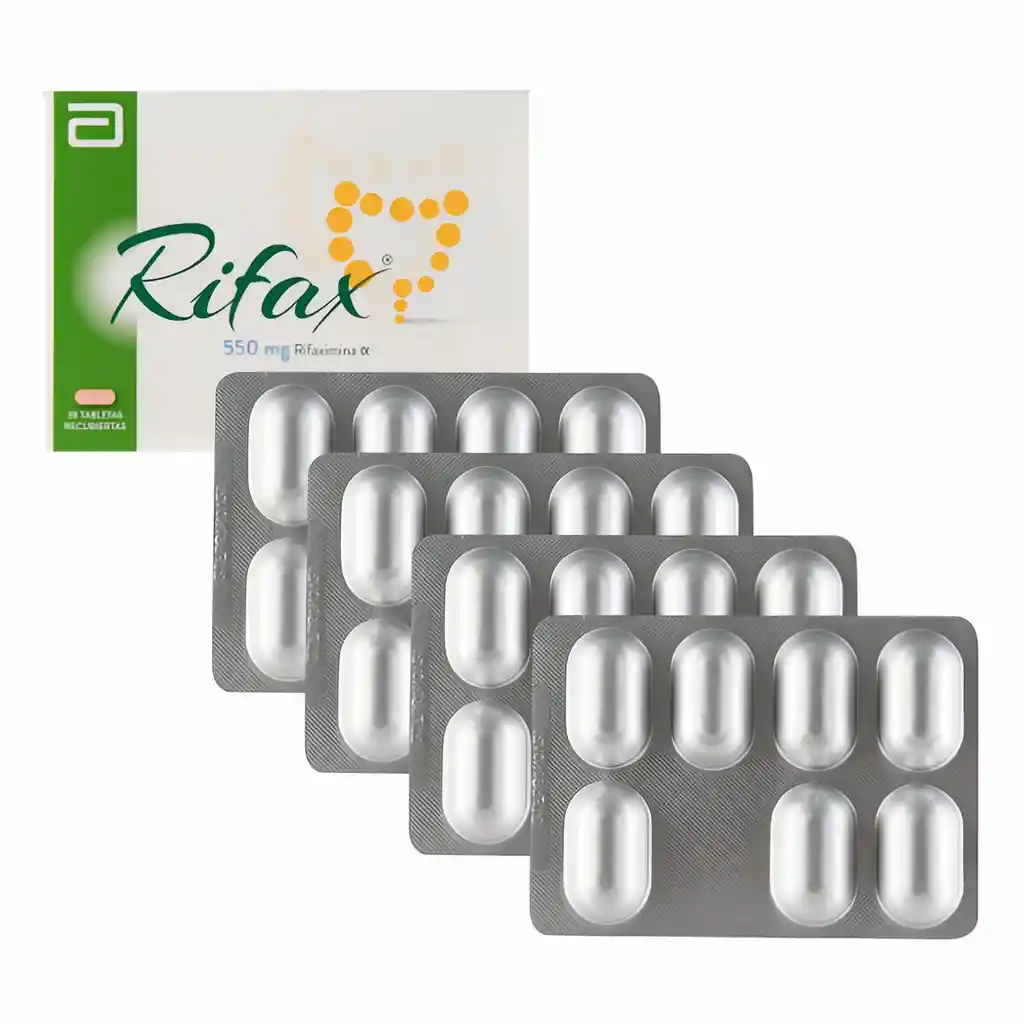 Rifax Rifaximina (550 mg)
