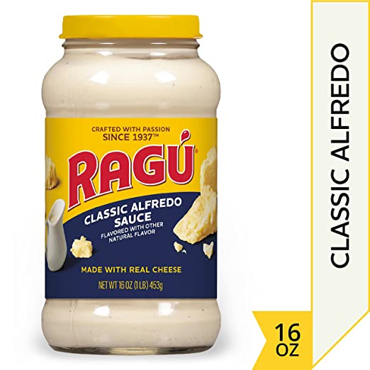Ragu Salsa Alfredo Clásica 453 g