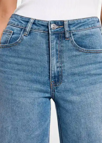 Jean Widex Tejano Medio Talla 20 Niñas Mango