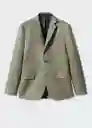 Blazer Americana Capri Khaki Talla 48 Hombre Mango