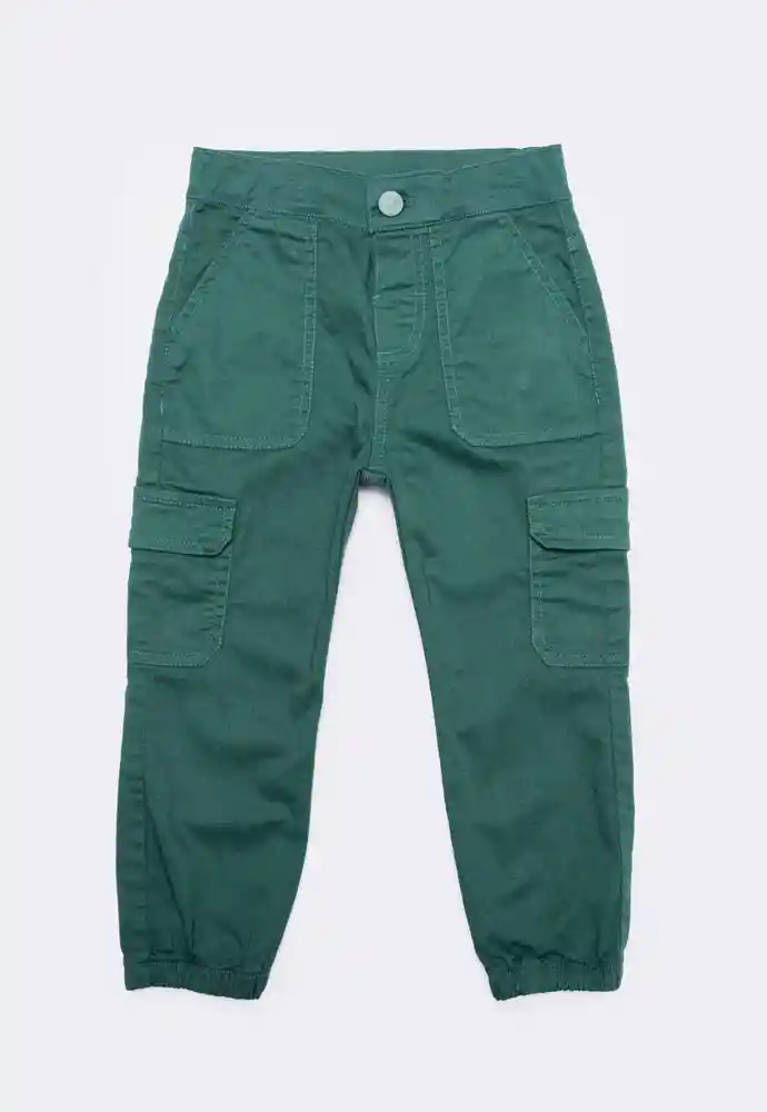 Pantalon 6/9 Meses-verde