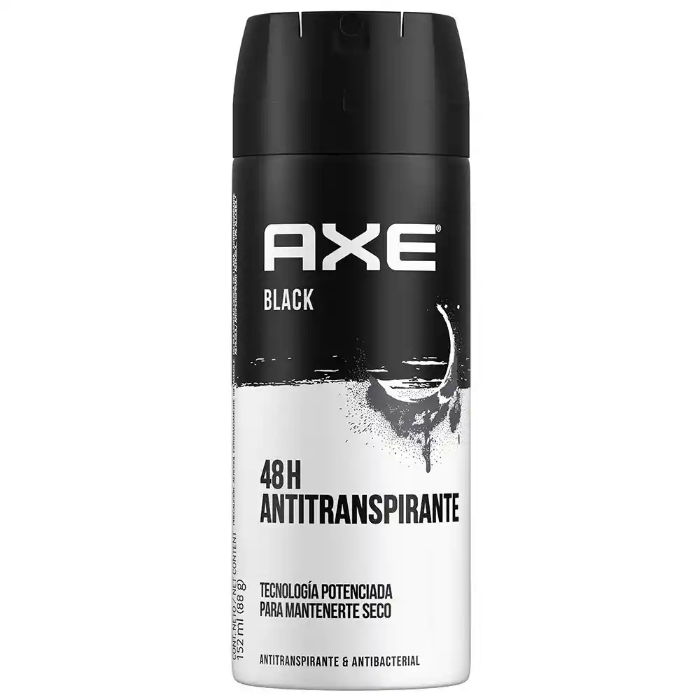 Axe Antitranspirante Black en Aerosol