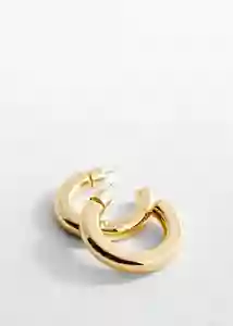 Pendientes Marcia Oro Talla 99 Mujer Mango