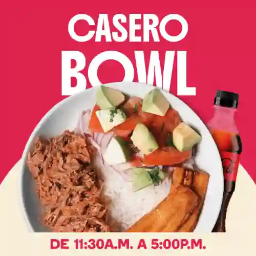 Bowl Casero + Coca-cola Zero