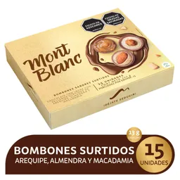 Mont Blanc Bombones de Chocolate Sabores Surtidos